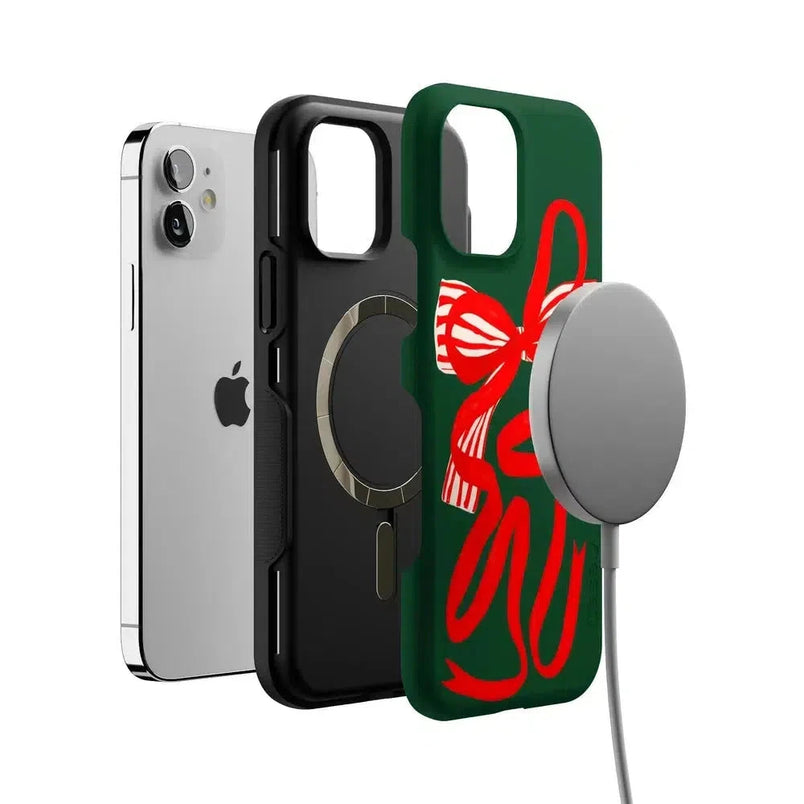 Santa's Favorite | Holiday Bow Case Phone Case Casetry 