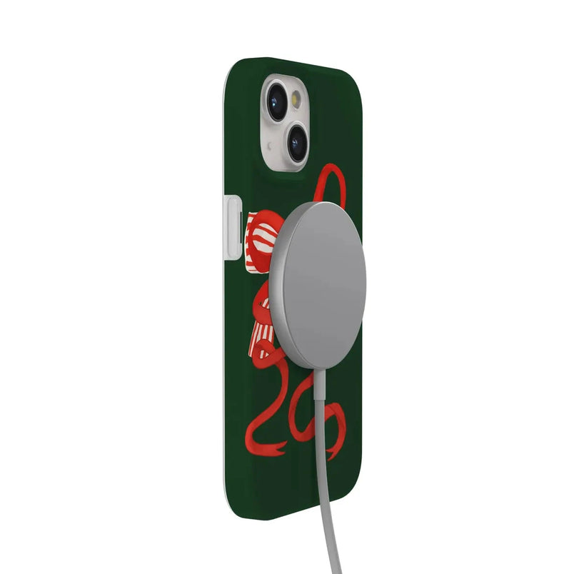 Santa's Favorite | Holiday Bow Case Phone Case Casetry 