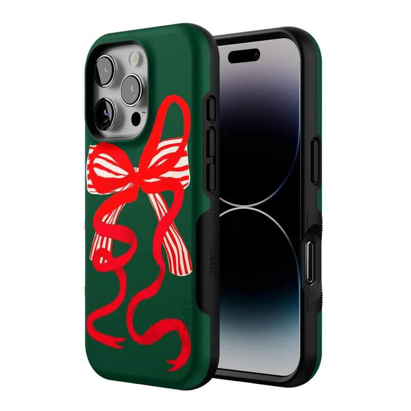 Santa's Favorite | Holiday Bow Case Phone Case Casetry 