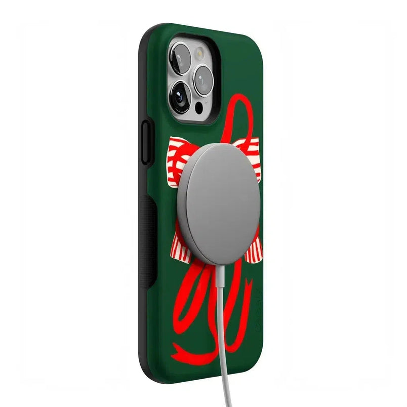 Santa's Favorite | Holiday Bow Case Phone Case Casetry 