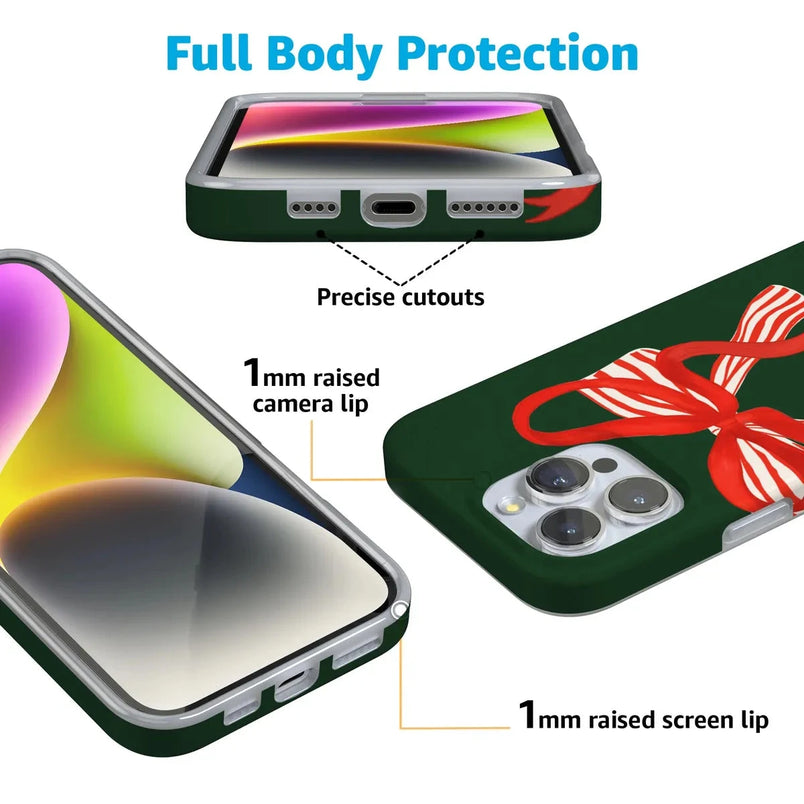 Santa's Favorite | Holiday Bow Case Phone Case Casetry 