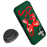 Santa's Favorite | Holiday Bow Case Phone Case Casetry 