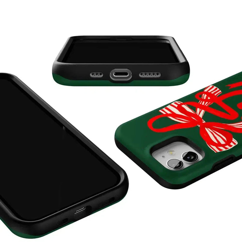 Santa's Favorite | Holiday Bow Case Phone Case Casetry 
