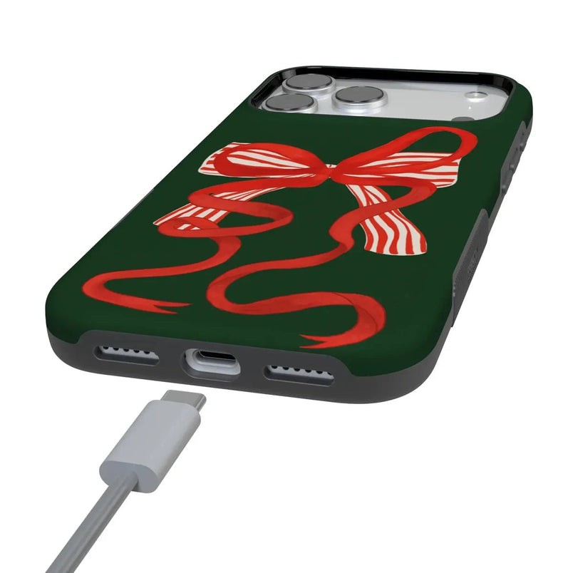 Santa's Favorite | Holiday Bow Case Phone Case Casetry 