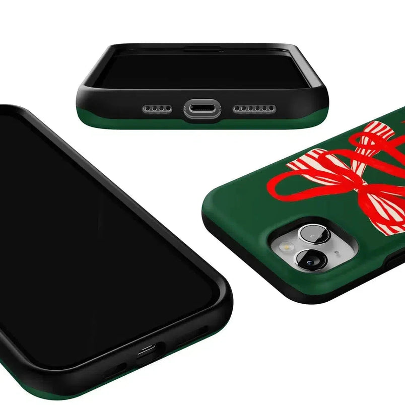 Santa's Favorite | Holiday Bow Case Phone Case Casetry 