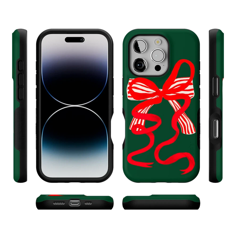 Santa's Favorite | Holiday Bow Case Phone Case Casetry 