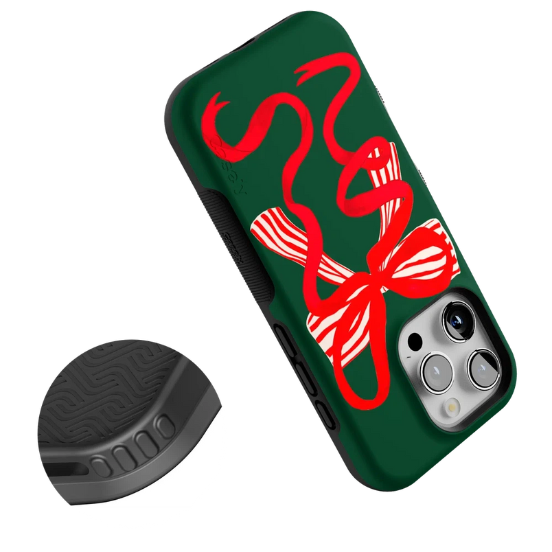 Santa's Favorite | Holiday Bow Case Phone Case Casetry 
