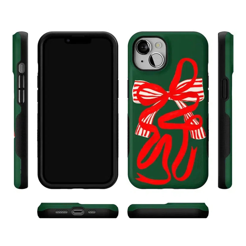 Santa's Favorite | Holiday Bow Case Phone Case Casetry 