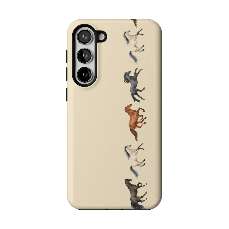 Stallion Stampede | Wild Horses Case - Galaxy S23 Plus