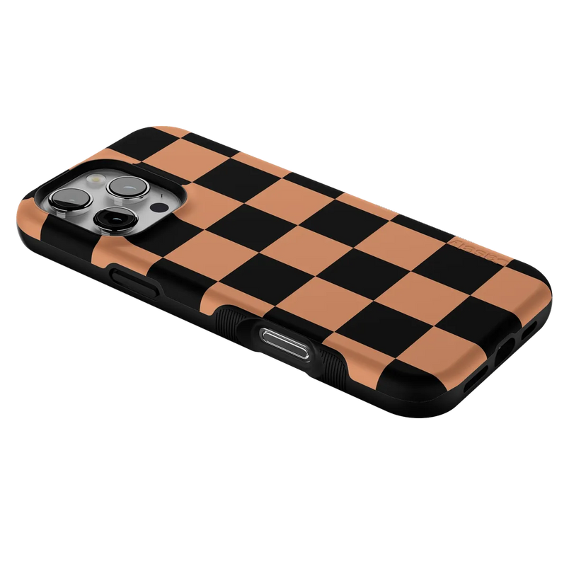 Fit Check | Black & Brown Checkerboard Case