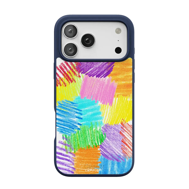 Scribble Me That | Crayola Rainbow Pencil Case iPhone Case Crayola Align + MagSafe® iPhone 17 Pro Max 
