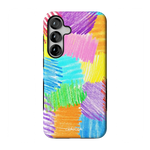 Scribble Me That | Crayola Rainbow Pencil Case iPhone Case Crayola Bold Flex + MagSafe® Galaxy S26 Plus 