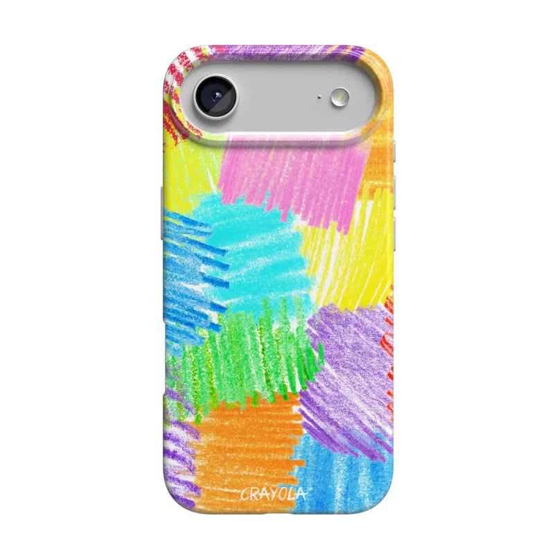 Scribble Me That | Crayola Rainbow Pencil Case iPhone Case Crayola Classic + MagSafe® iPhone 17 Air 