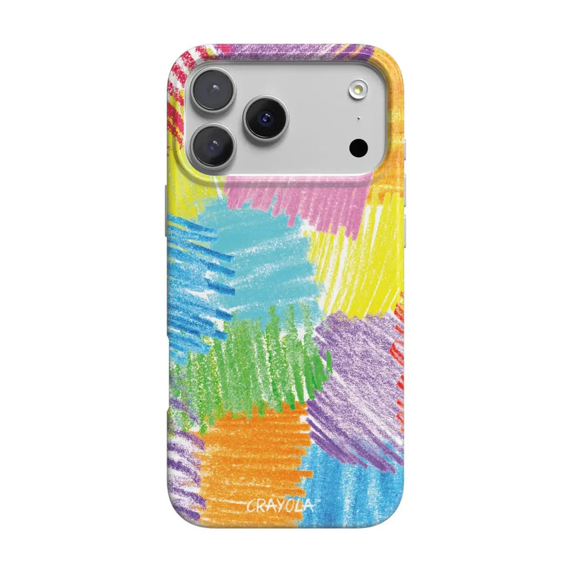 Scribble Me That | Crayola Rainbow Pencil Case iPhone Case Crayola Classic + MagSafe® iPhone 17 Pro Max 