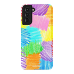 Scribble Me That | Crayola Rainbow Pencil Case iPhone Case Crayola Essential Galaxy S21 Plus 