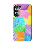 Scribble Me That | Crayola Rainbow Pencil Case iPhone Case Crayola Essential Galaxy S24 Plus 