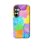 Scribble Me That | Crayola Rainbow Pencil Case iPhone Case Crayola Essential Galaxy S24 