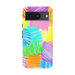 Scribble Me That | Crayola Rainbow Pencil Case iPhone Case Crayola Essential Google Pixel 8 