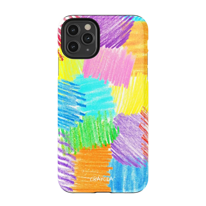 Scribble Me That | Crayola Rainbow Pencil Case iPhone Case Crayola Essential iPhone 11 Pro Max 