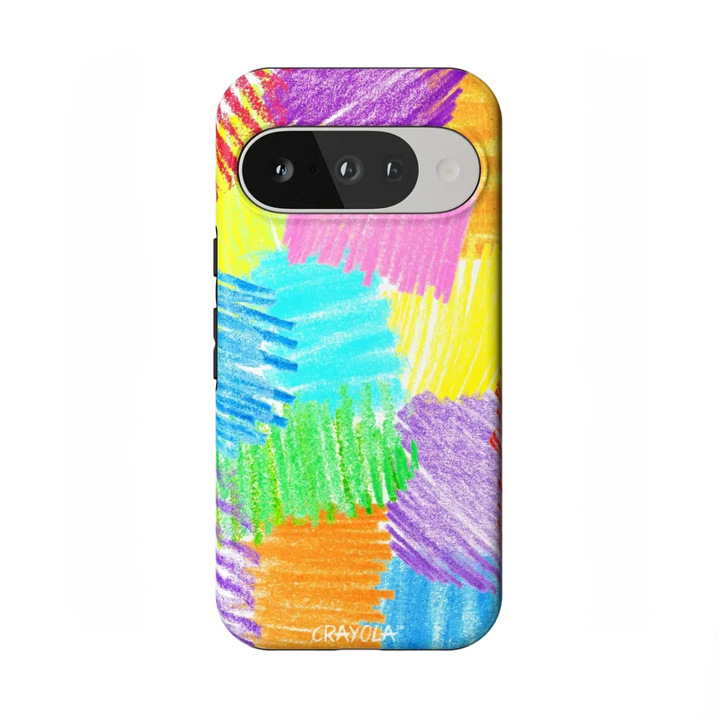 Scribble Me That | Crayola Rainbow Pencil Case iPhone Case Crayola Essential + MagSafe® Google Pixel 10 