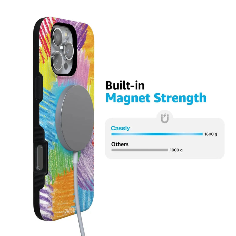 Scribble Me That | Crayola Rainbow Pencil Case iPhone Case Crayola 