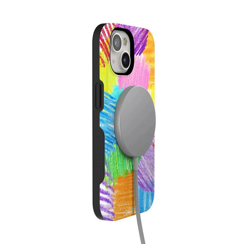 Scribble Me That | Crayola Rainbow Pencil Case iPhone Case Crayola 