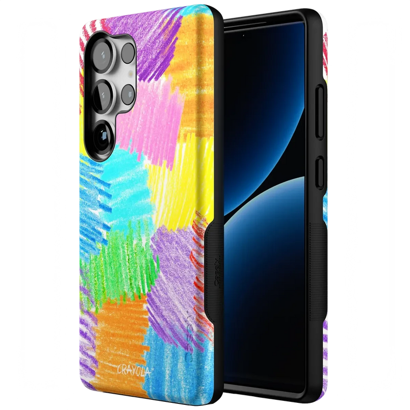 Scribble Me That | Crayola Rainbow Pencil Case iPhone Case Crayola 