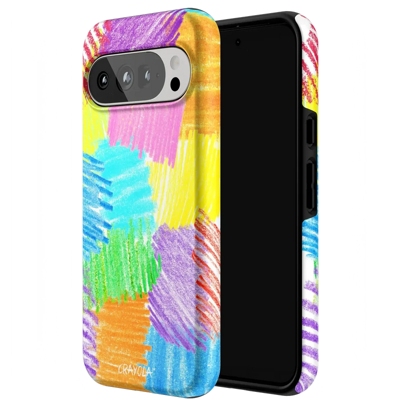 Scribble Me That | Crayola Rainbow Pencil Case iPhone Case Crayola 