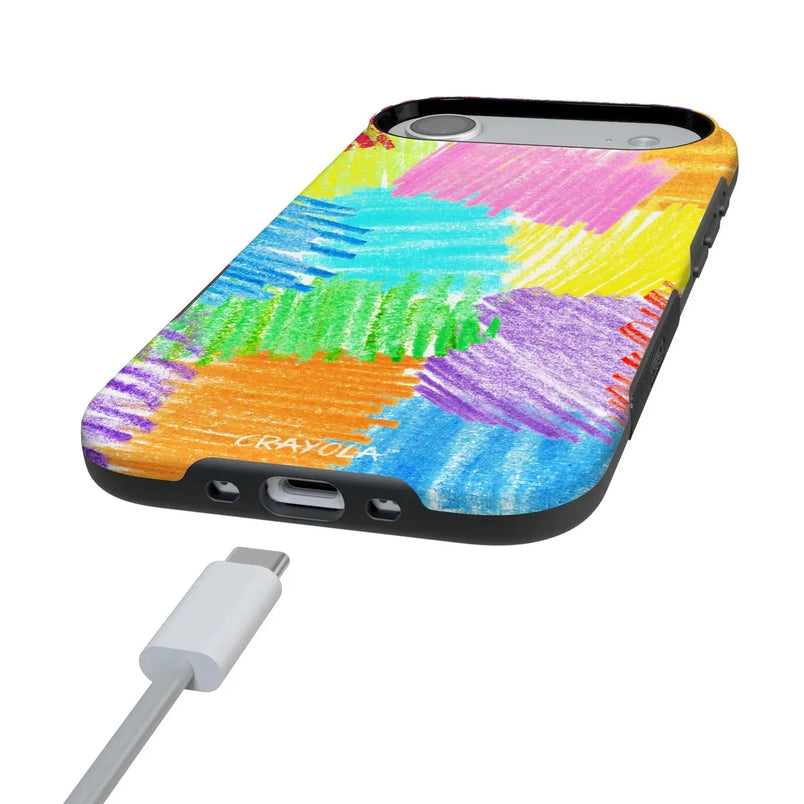 Scribble Me That | Crayola Rainbow Pencil Case iPhone Case Crayola 