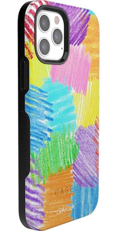 Scribble Me That | Crayola Rainbow Pencil Case iPhone Case Crayola 