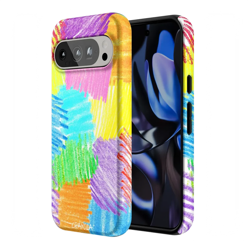 Scribble Me That | Crayola Rainbow Pencil Case iPhone Case Crayola 