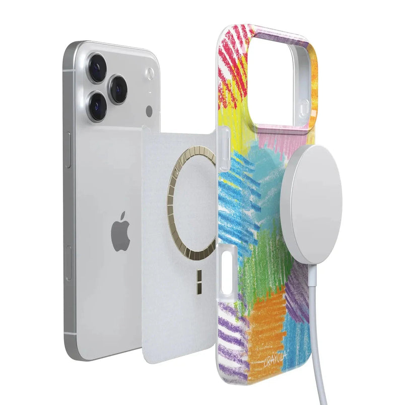 Scribble Me That | Crayola Rainbow Pencil Case iPhone Case Crayola 