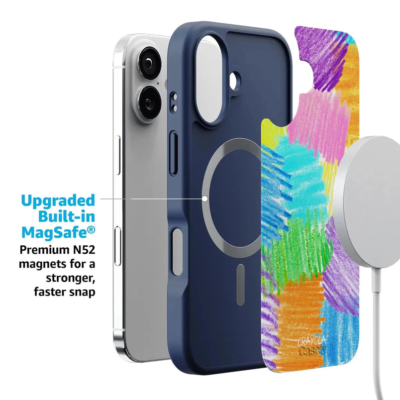 Scribble Me That | Crayola Rainbow Pencil Case iPhone Case Crayola 