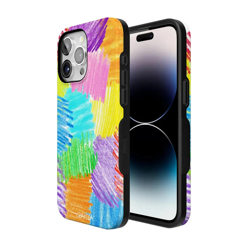 Scribble Me That | Crayola Rainbow Pencil Case iPhone Case Crayola 