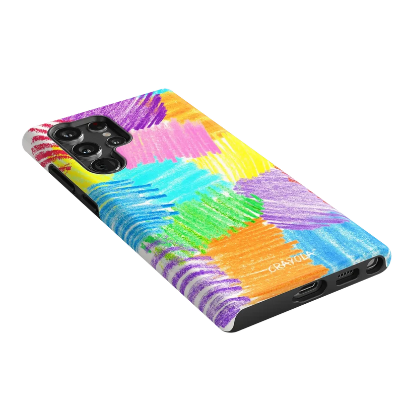 Scribble Me That | Crayola Rainbow Pencil Case iPhone Case Crayola 