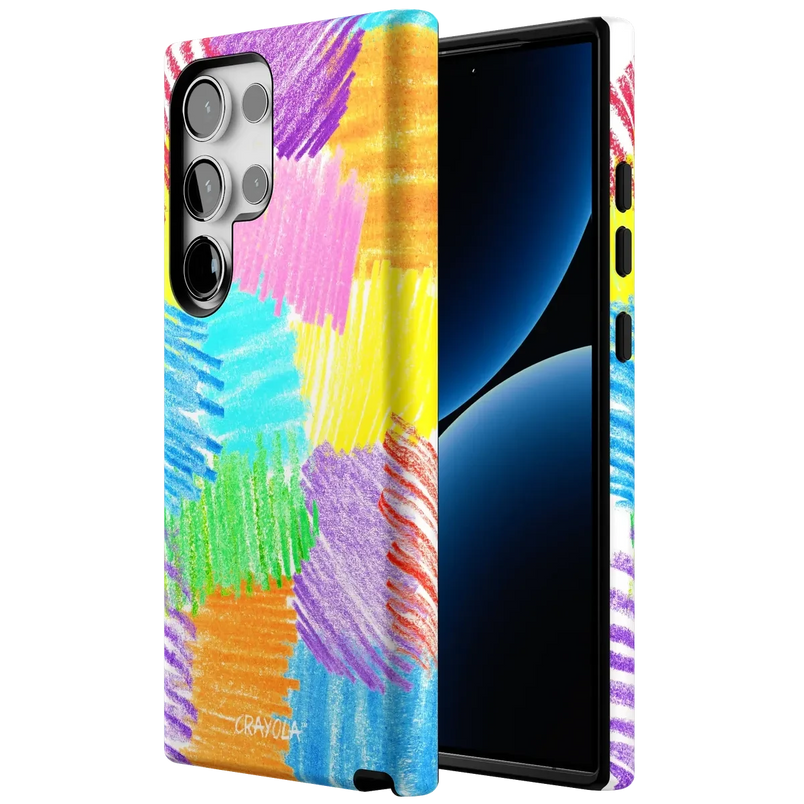 Scribble Me That | Crayola Rainbow Pencil Case iPhone Case Crayola 