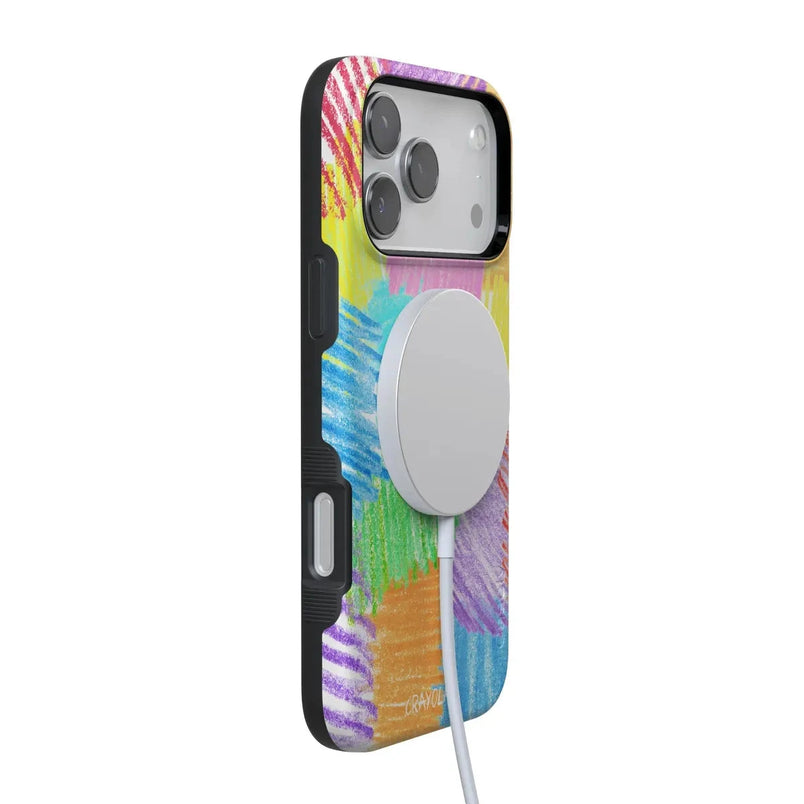 Scribble Me That | Crayola Rainbow Pencil Case iPhone Case Crayola 
