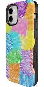 Scribble Me That | Crayola Rainbow Pencil Case iPhone Case Crayola 