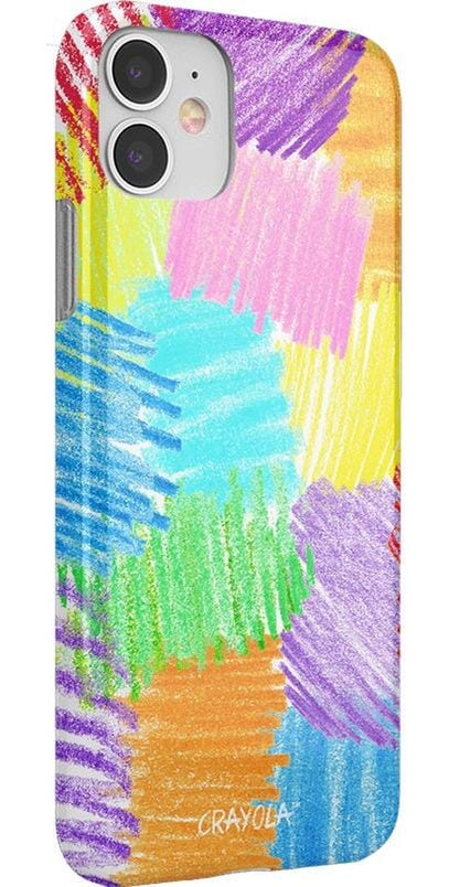 Scribble Me That | Crayola Rainbow Pencil Case iPhone Case Crayola 