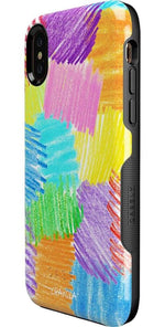Scribble Me That | Crayola Rainbow Pencil Case iPhone Case Crayola 