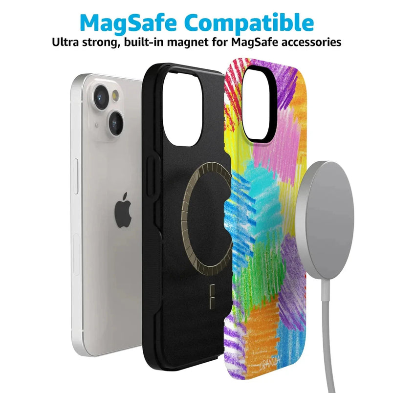 Scribble Me That | Crayola Rainbow Pencil Case iPhone Case Crayola 