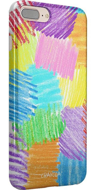 Scribble Me That | Crayola Rainbow Pencil Case iPhone Case Crayola 