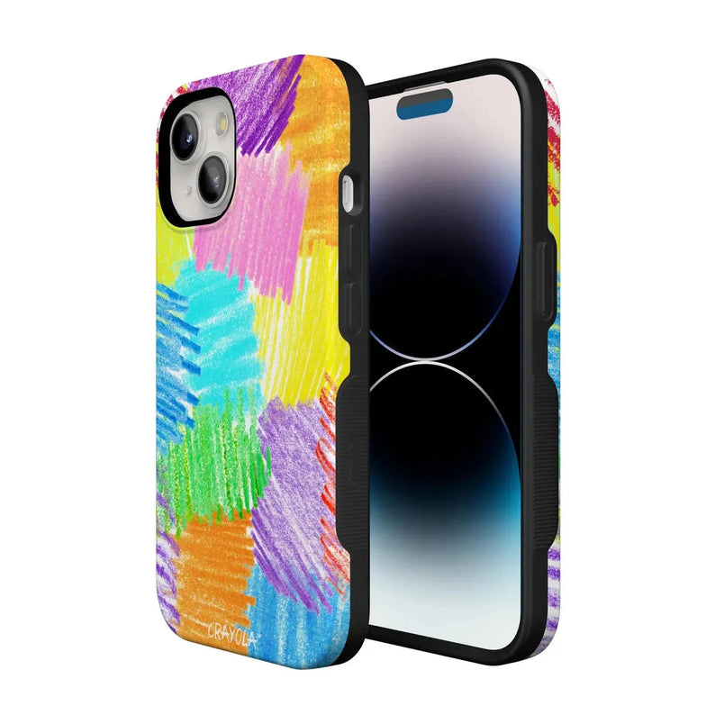 Scribble Me That | Crayola Rainbow Pencil Case iPhone Case Crayola 