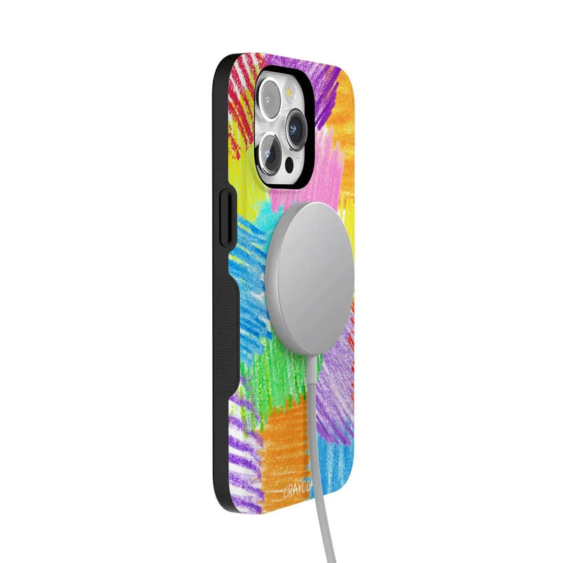 Scribble Me That | Crayola Rainbow Pencil Case iPhone Case Crayola 