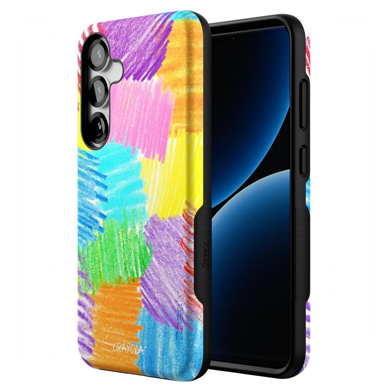 Scribble Me That | Crayola Rainbow Pencil Case iPhone Case Crayola 