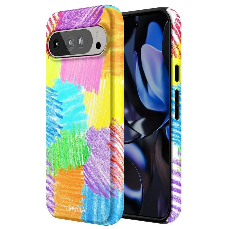 Scribble Me That | Crayola Rainbow Pencil Case iPhone Case Crayola 