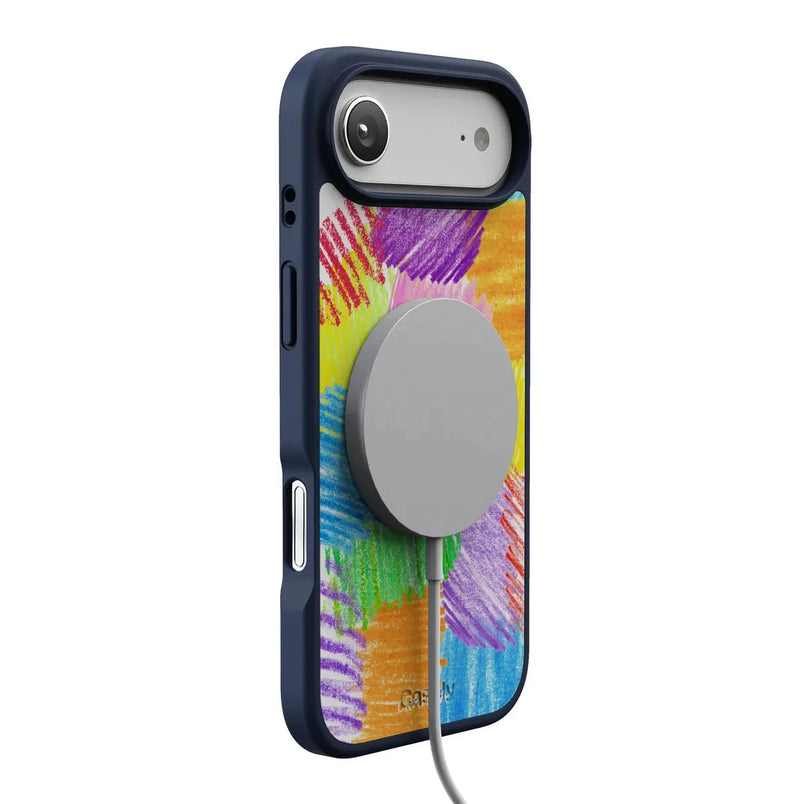 Scribble Me That | Crayola Rainbow Pencil Case iPhone Case Crayola 