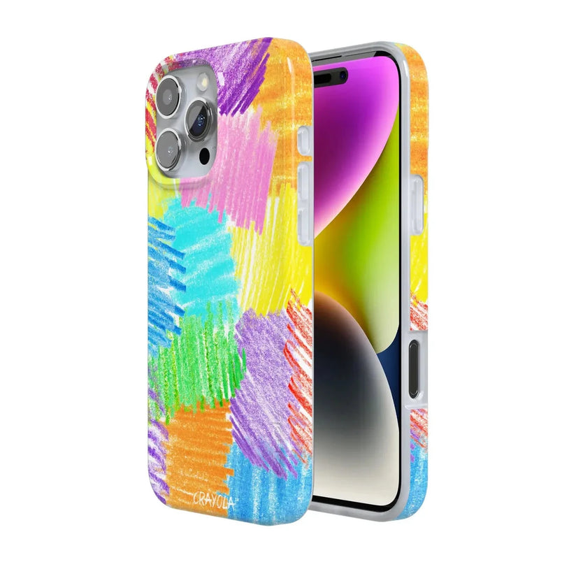 Scribble Me That | Crayola Rainbow Pencil Case iPhone Case Crayola 
