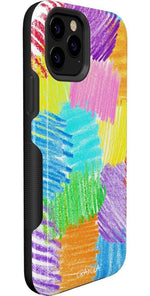 Scribble Me That | Crayola Rainbow Pencil Case iPhone Case Crayola 