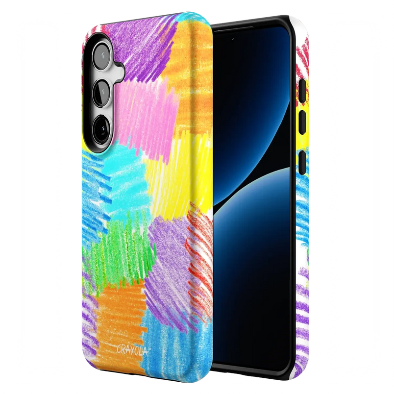 Scribble Me That | Crayola Rainbow Pencil Case iPhone Case Crayola 